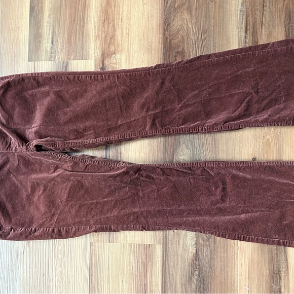💗brown velvet bootcut pants - Picture 2 of 5
